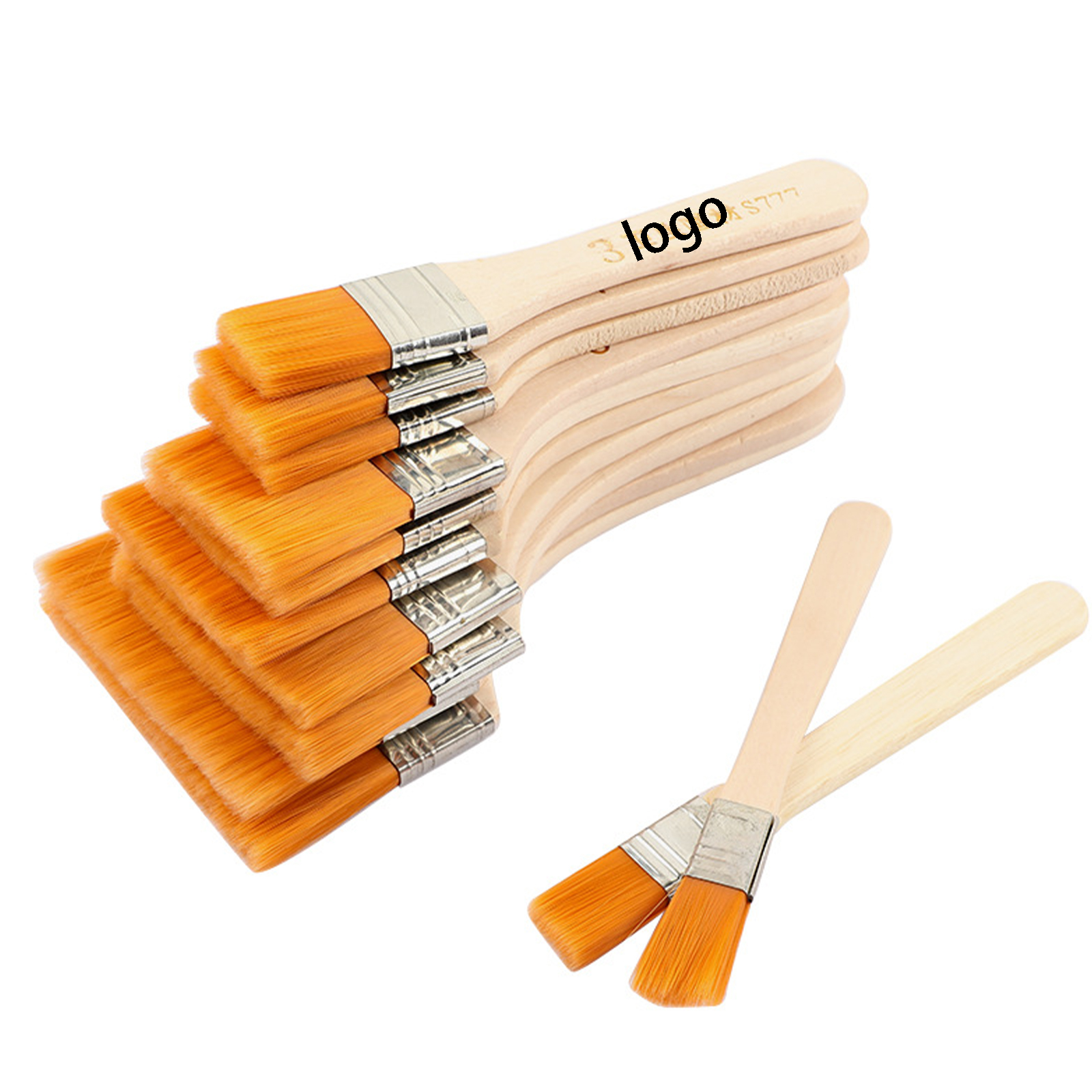 Customizable Thick Chip Paint Brush