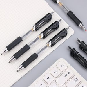 Premium Black Gel Pen Retractable