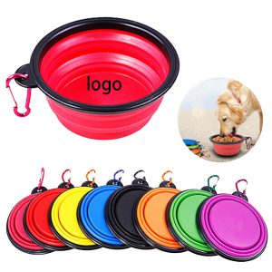 Pet Silicone Folding Bowl