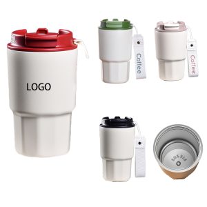 15.3oz Stainless Steel Insulated Cup With Straw