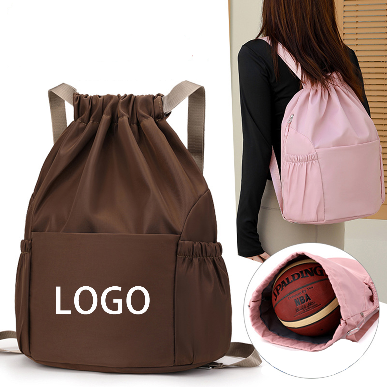Drawstring Backpack - Image 2