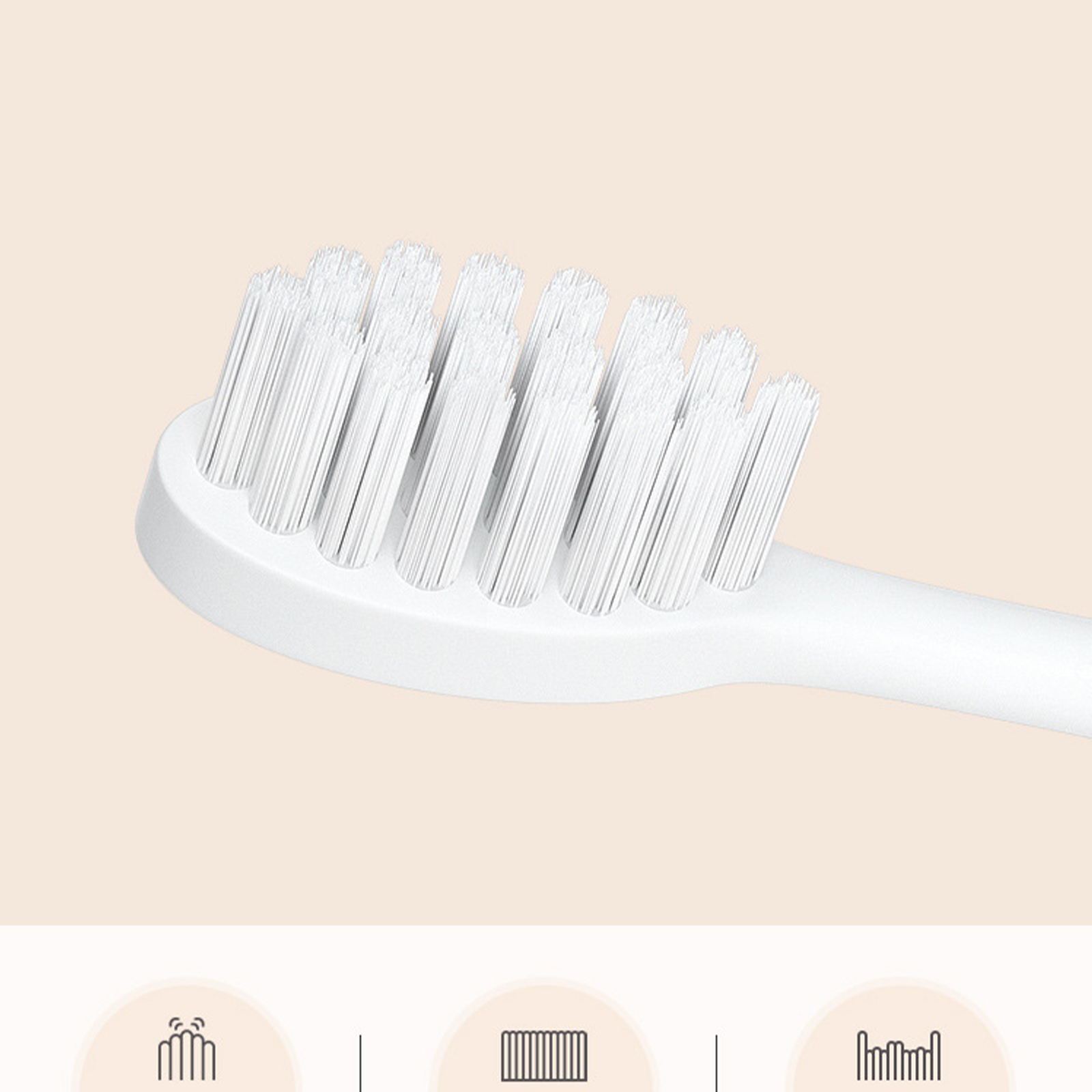 Rechargeable Electric Toothbrush with 3 Brush Heads - Image 4