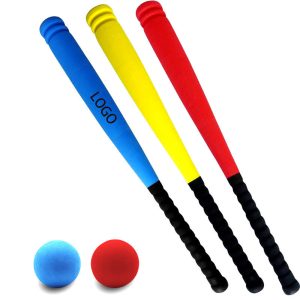 Foam Kids' Practice Baseball Bat Set with One Ball