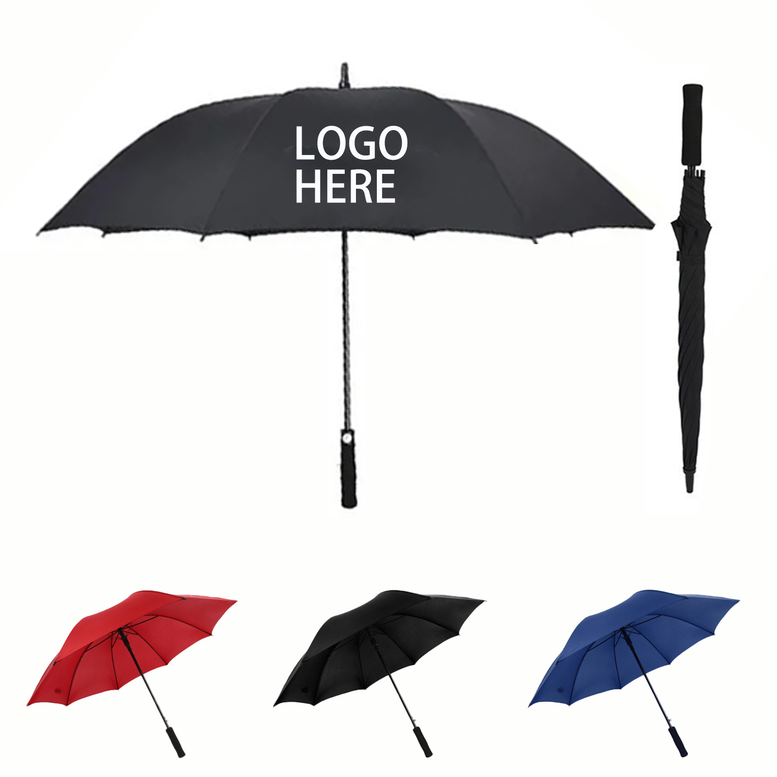 EVA Automatic Straight Handle Golf Umbrella