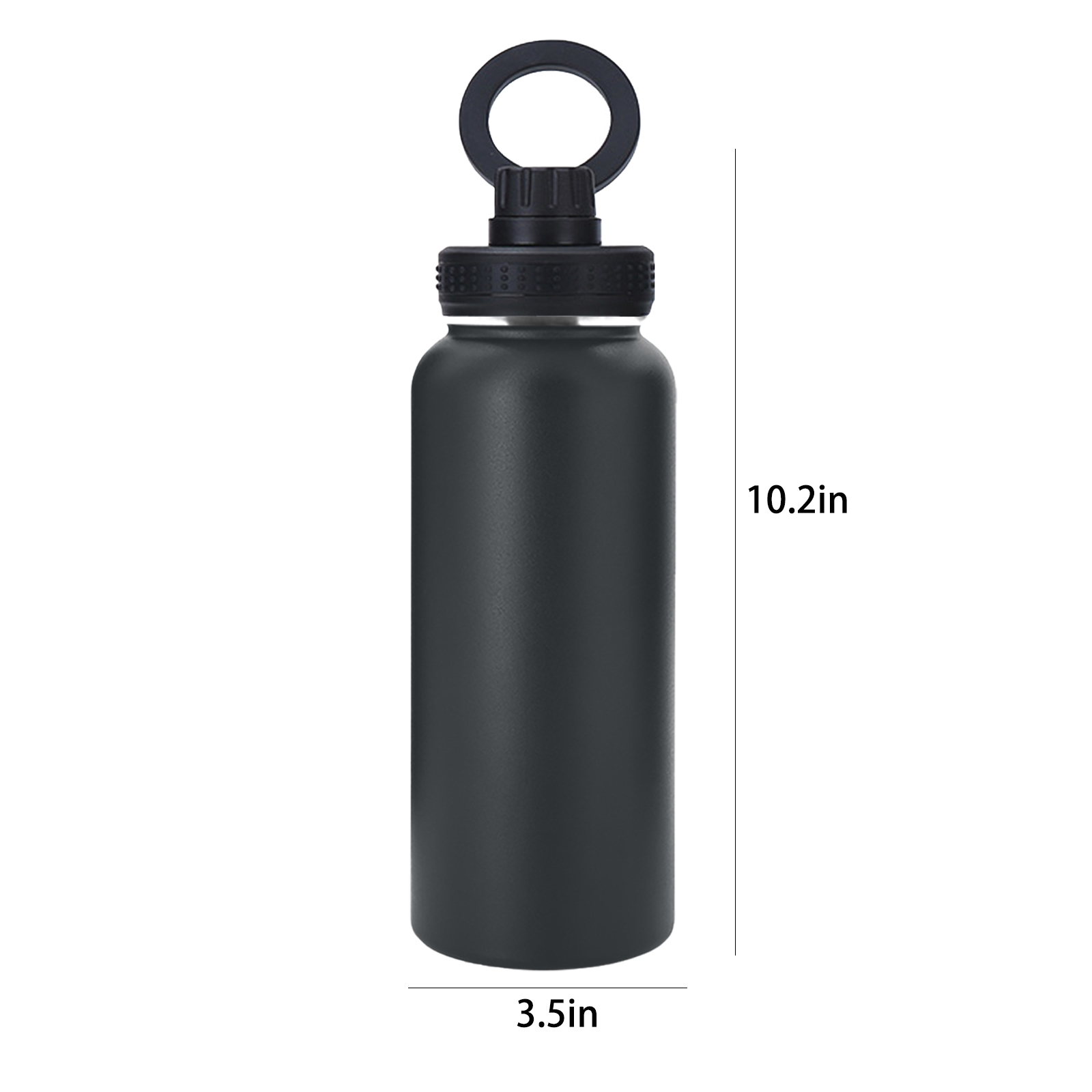 32oz Stainless Steel Insulated Cup With Phone Holder Magnetic Lid - Image 2