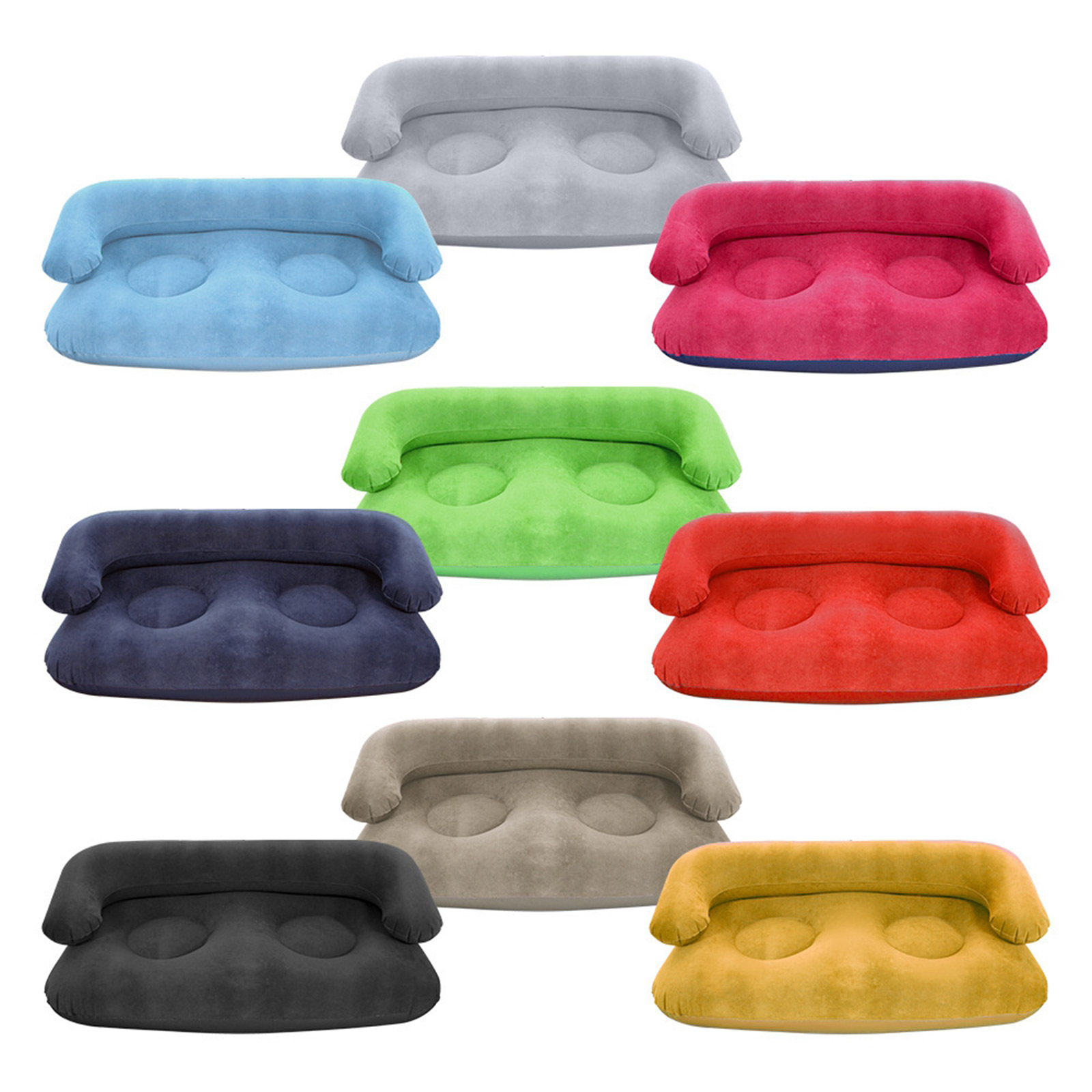 Inflatable Double Flocked Sofa - Image 4