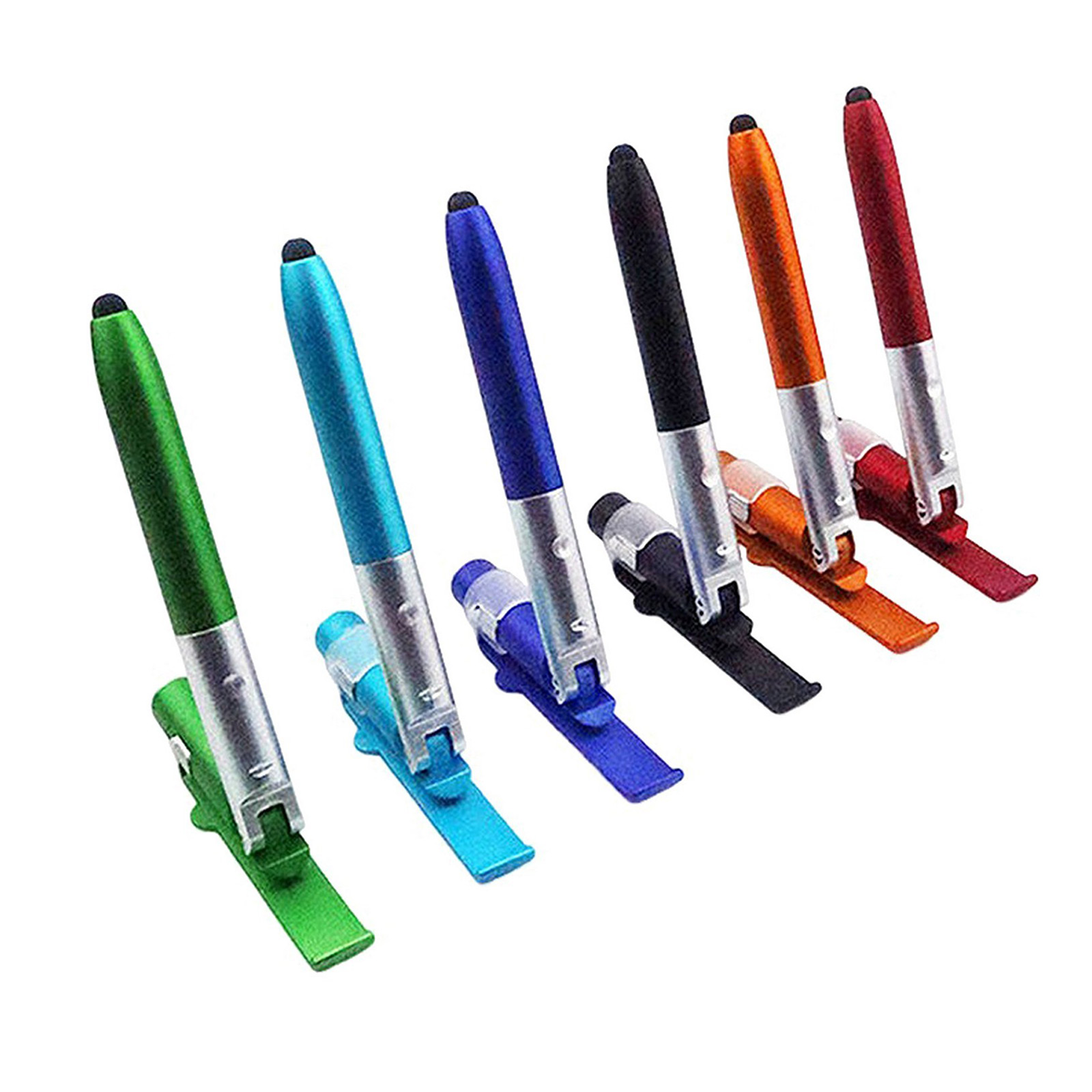Multifunctional Folding Led Touchscreen Ballpoint Pen - Image 3