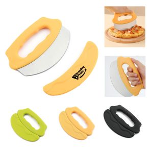 Stainless Steel Pizza Cutter With Protective Cover