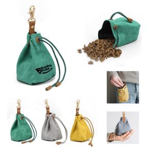 Outdoor Pet Dog Food Storage Drawstring Bag