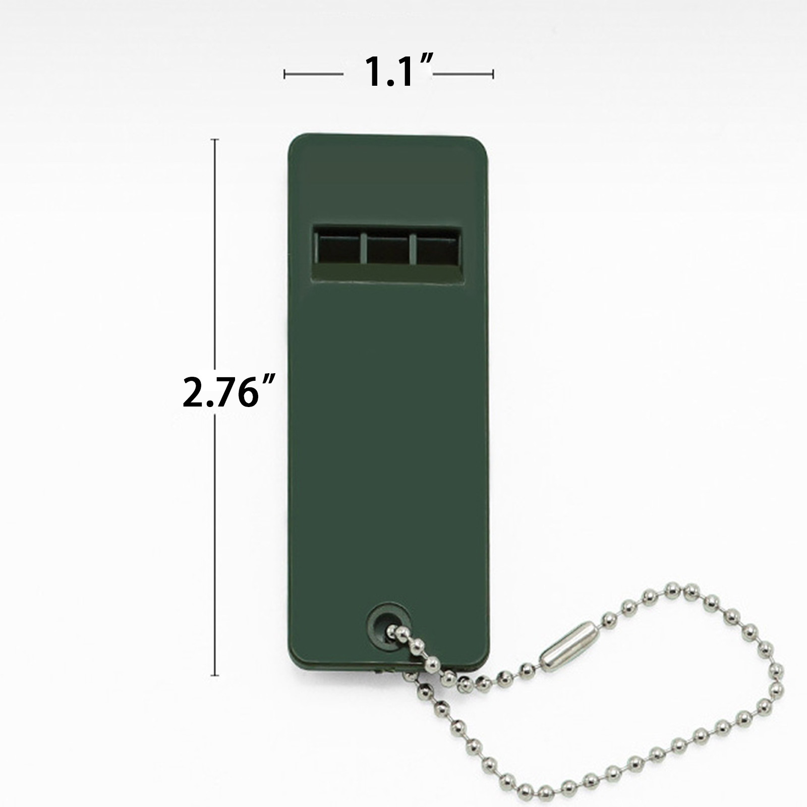 Outdoor Survival Whistle With Keychain - Image 2