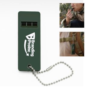 Outdoor Survival Whistle With Keychain