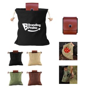 Camping Canvas Waist Pouch for Storage