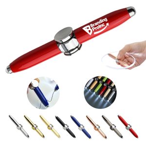 Fidget Spinner Pen With LED Light