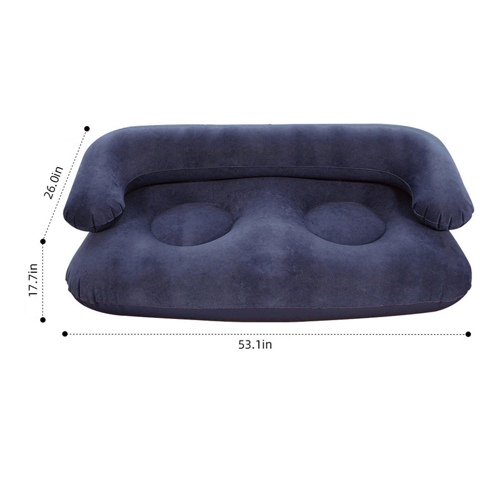 Inflatable Double Flocked Sofa - Image 2