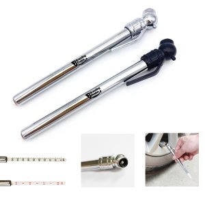 Stainless Steel Tire Pressure Gauge Pen