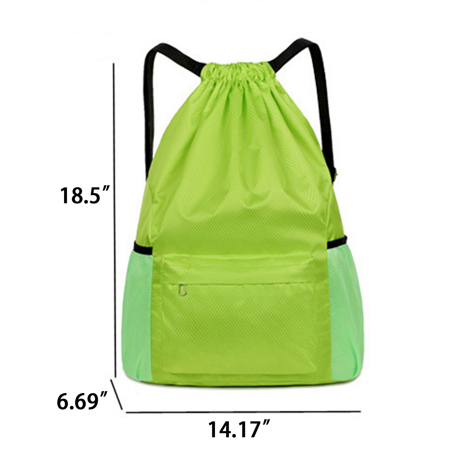 Oxford Fabric Waterproof Drawstring Backpack - Image 2