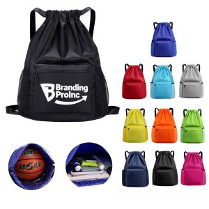 Oxford Fabric Waterproof Drawstring Backpack