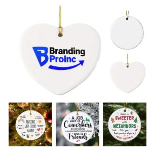 3 Inch Acrylic Christmas Tree Ornament