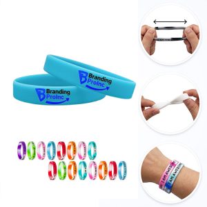 Inspirational Silicone Wristbands Bracelets