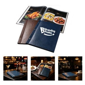 PU Leather Restaurant Menu Cover