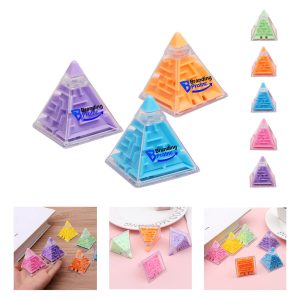 3D Pyramid Maze Brain Teaser Puzzle Toy