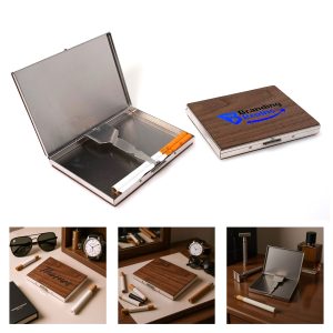 Portable Stainless Steel Cigarette Holder Case